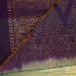 Beige Pure Silk Handloom Saree