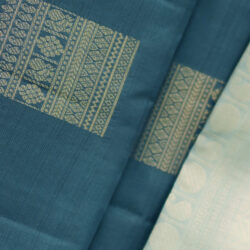 Blue Pure Silk Handloom Saree SBS082506-01