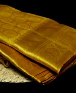 SBS082503 - Kanjivaram saree yellow