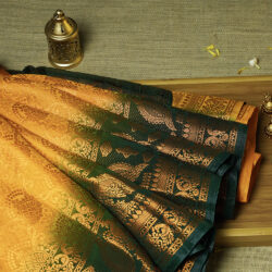 Soft Silk Saree yellow and green