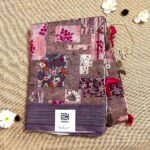 Digital Multicolor Print Linen Silk Saree LDP020823S12