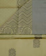 Pistachio Green Semi Silk Saree LSS0823041