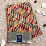 Leaf Digital Print Linen Silk Saree LFS040823S20