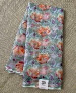 Multicolour Floral Pattern Organza Silk Saree - Image 3